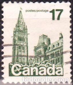 Sellos: 1979 - CANADA - PARLAMENTO - YVERT 694 - Foto 1