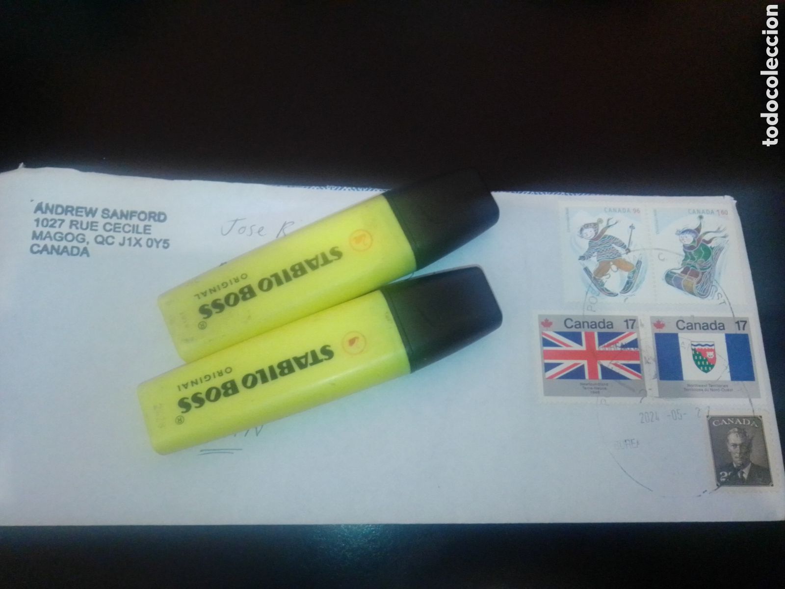 Sellos: Sobre franqueado Canad&aacute; - Foto 1