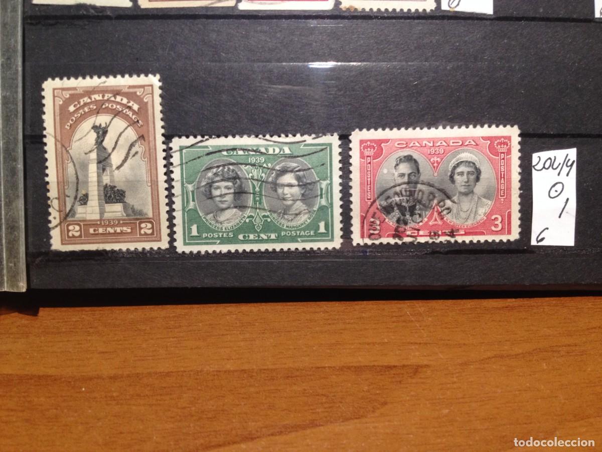 Sellos: SELLOS DE CANADA. USADOS. YVERT N&ordm; 202/4 - Foto 1