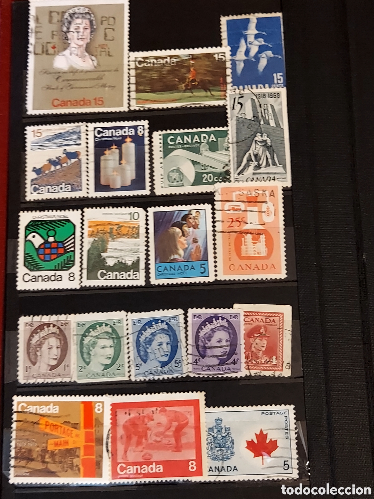 Sellos: Lote de 33 sellos de Canada - Foto 1