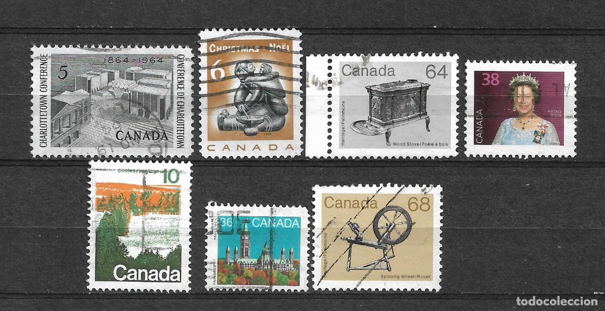 Sellos: canada 7 sellos usado - 20/20 - Foto 1