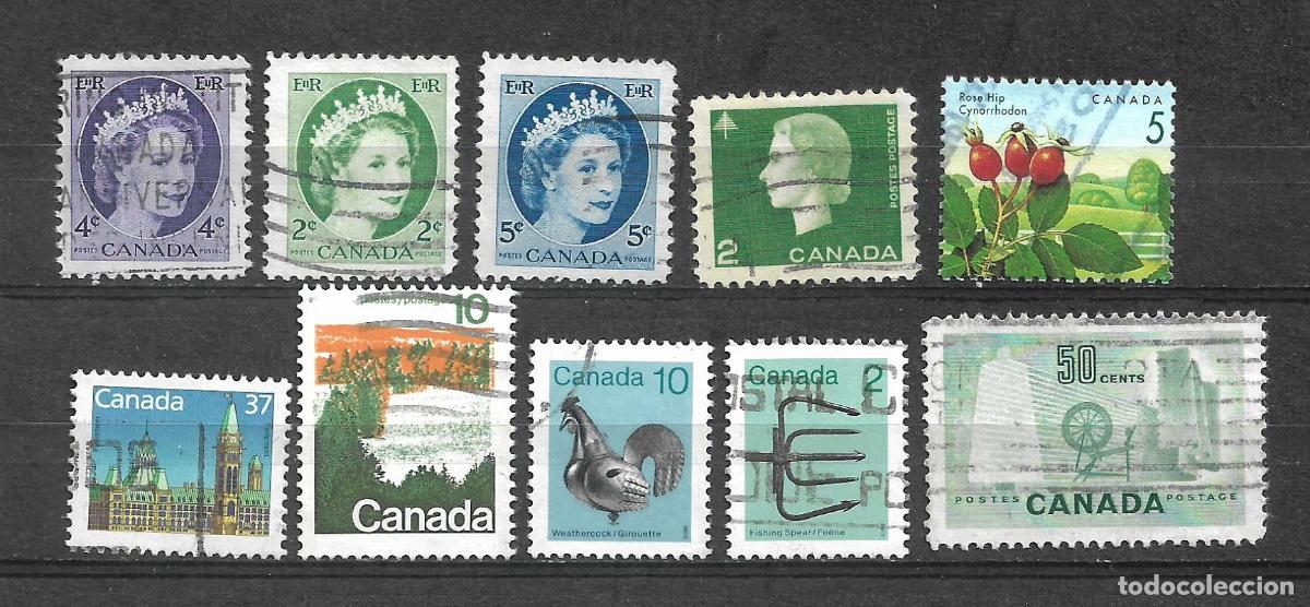 Sellos: canada 10 sellos usado - 20-21 - Foto 1