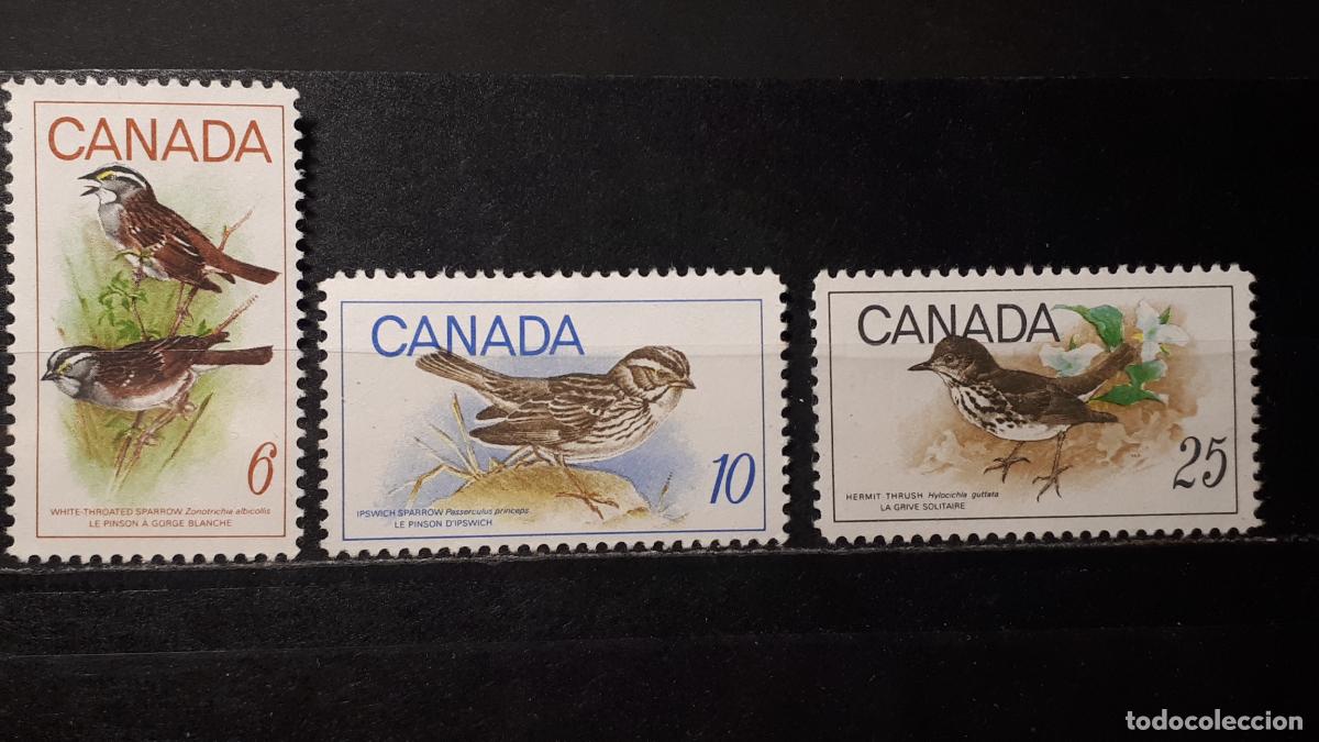 Sellos: CANAD&Aacute; . A&Ntilde;O 1969 (*). YVERT 422/4 - Foto 1