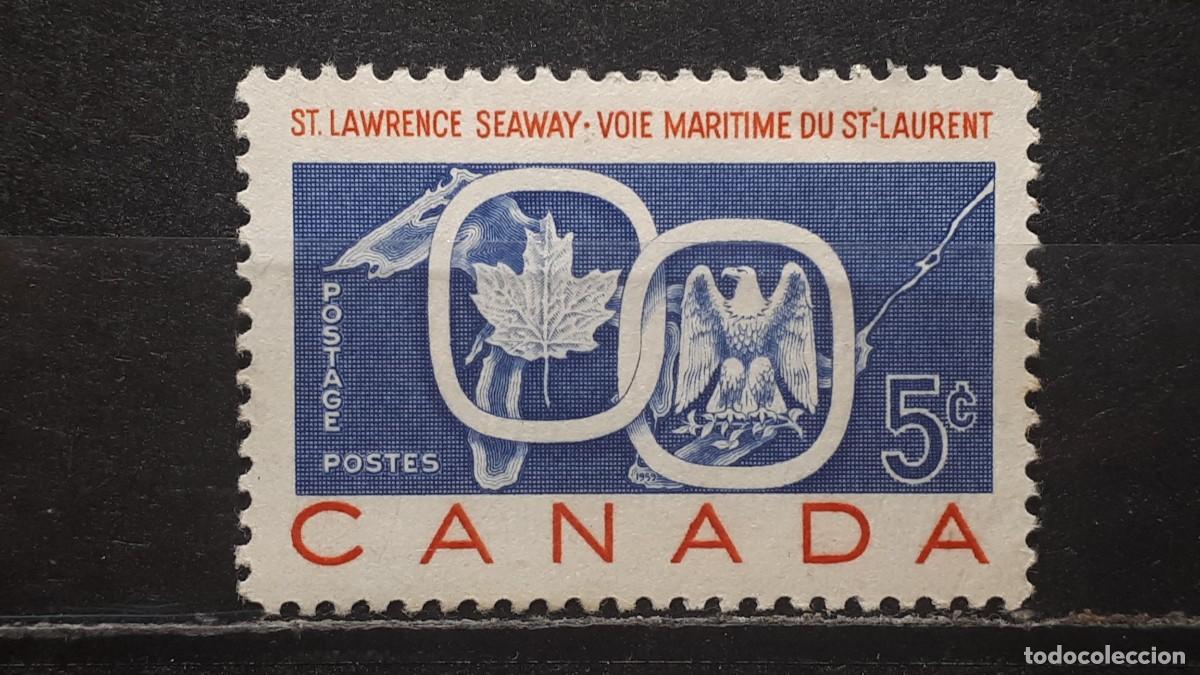 Sellos: CANAD&Aacute; . A&Ntilde;O 1959 (*). YVERT 314 - Foto 1