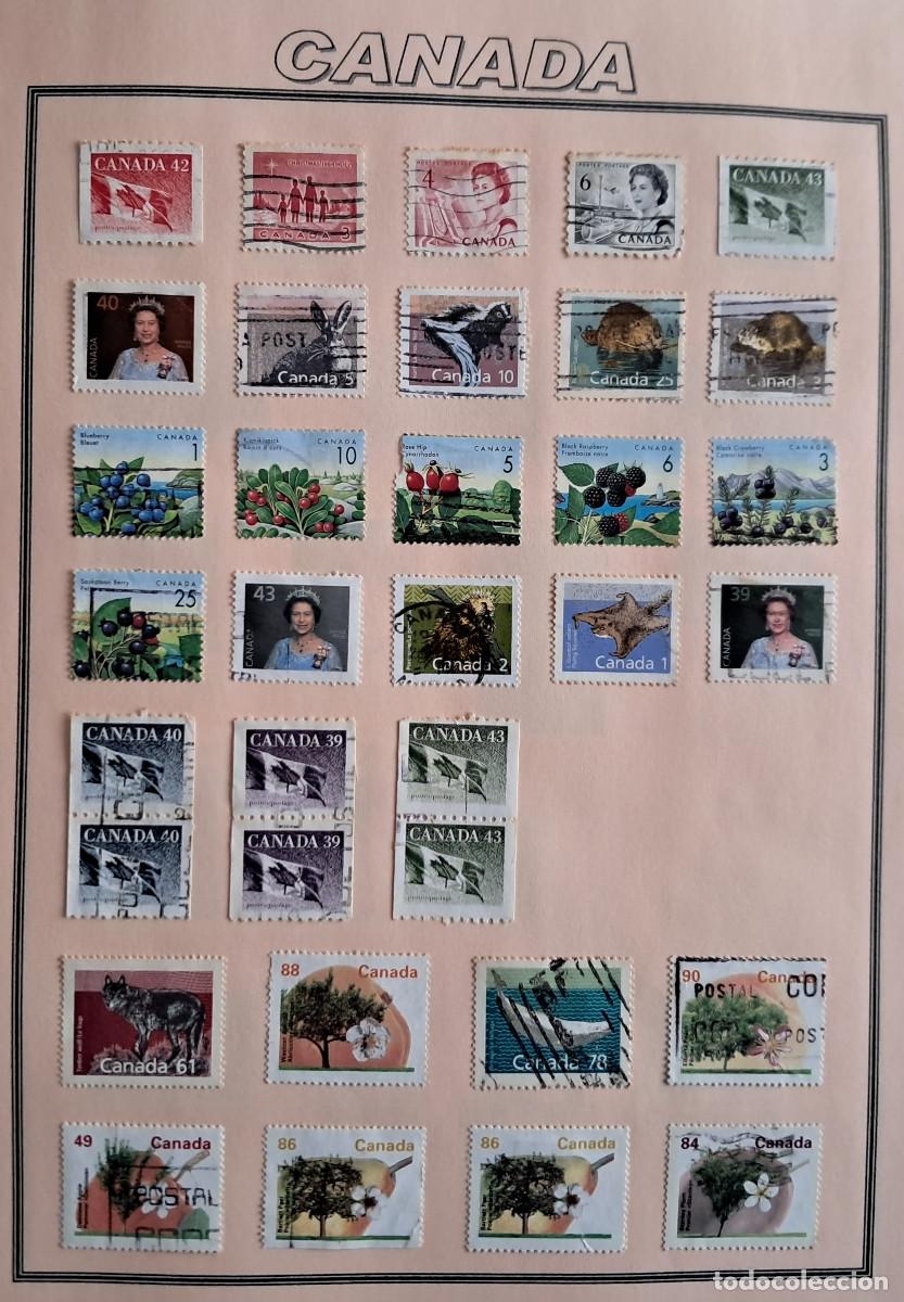 Sellos: lote de 34 sellos de Canad&aacute;. - Foto 1