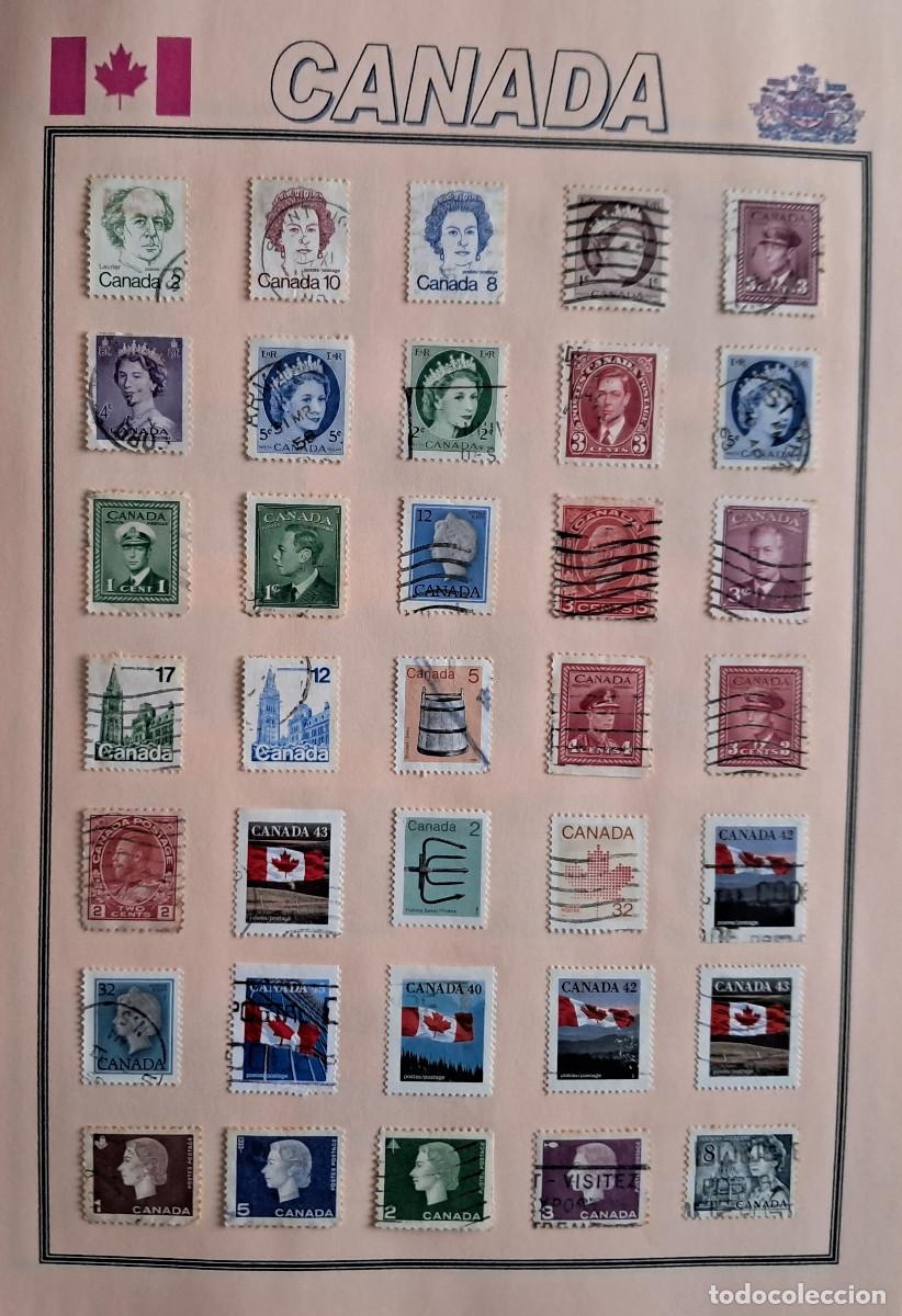 Sellos: lote de 35 sellos de Canad&aacute;. - Foto 1