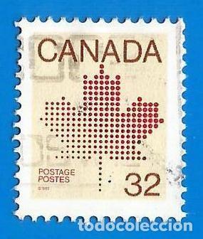 Sellos: Canada. 1982. Scott # 924. Maple Leaf - Foto 1