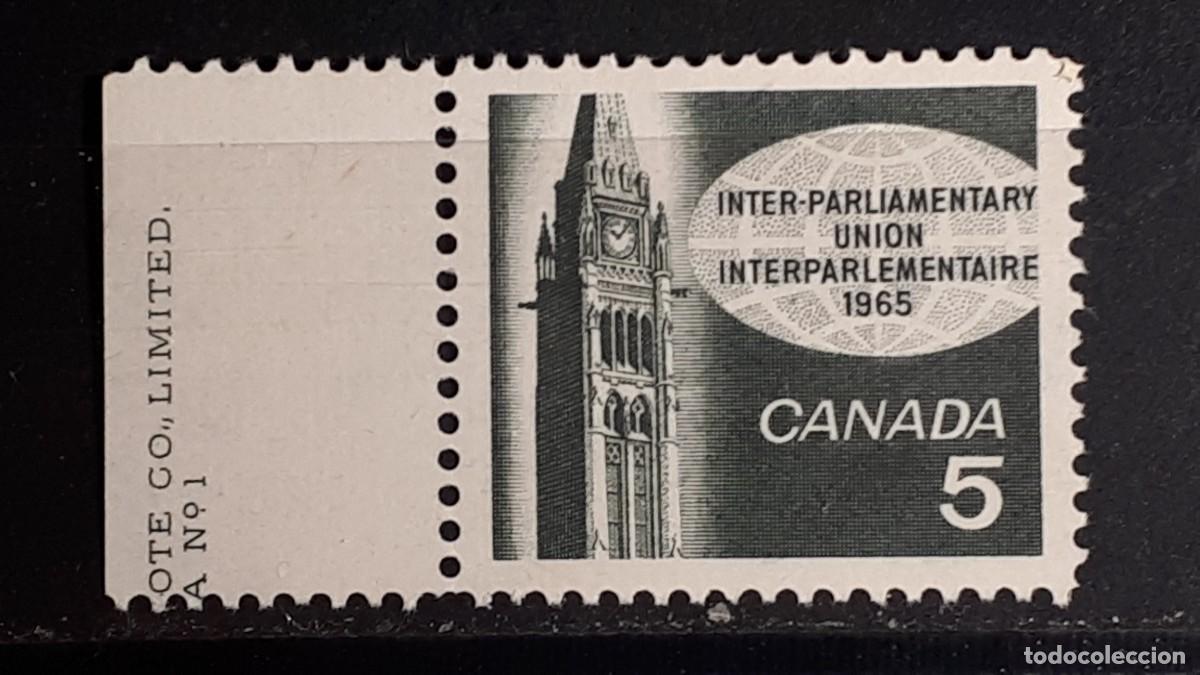 Sellos: CANAD&Aacute; . A&ntilde;o 1965 **. Yvert 366 - Foto 1