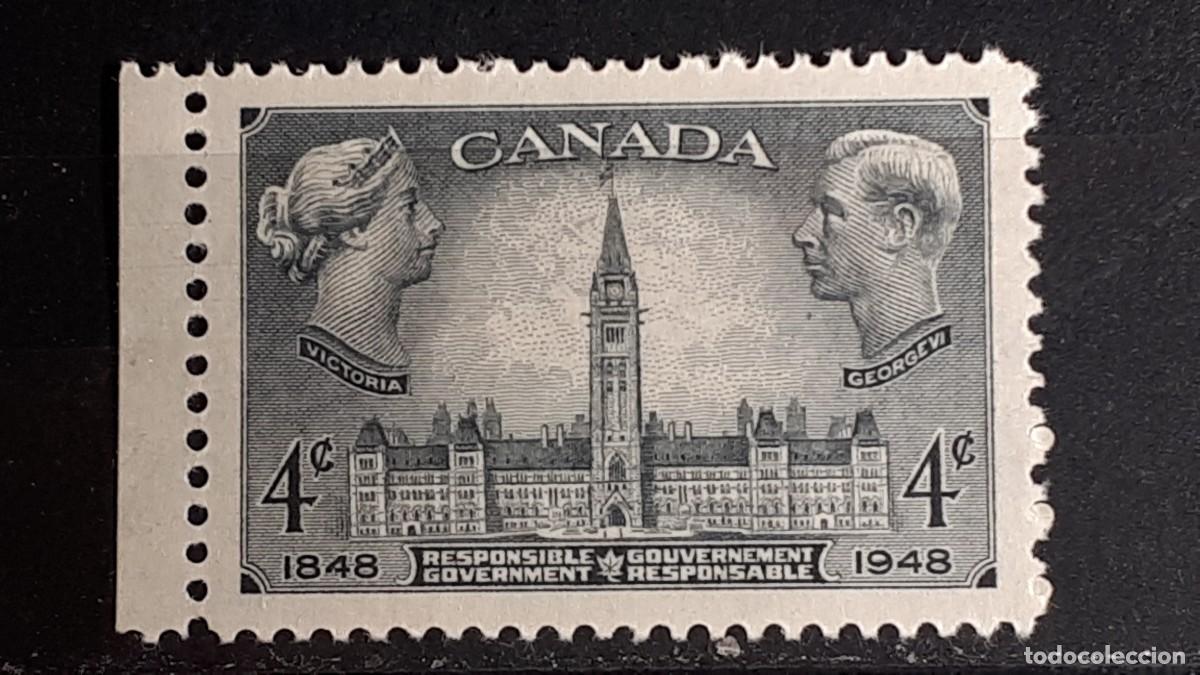 Sellos: CANAD&Aacute;. A&Ntilde;O 1947. **. Yvert 228 - Foto 1
