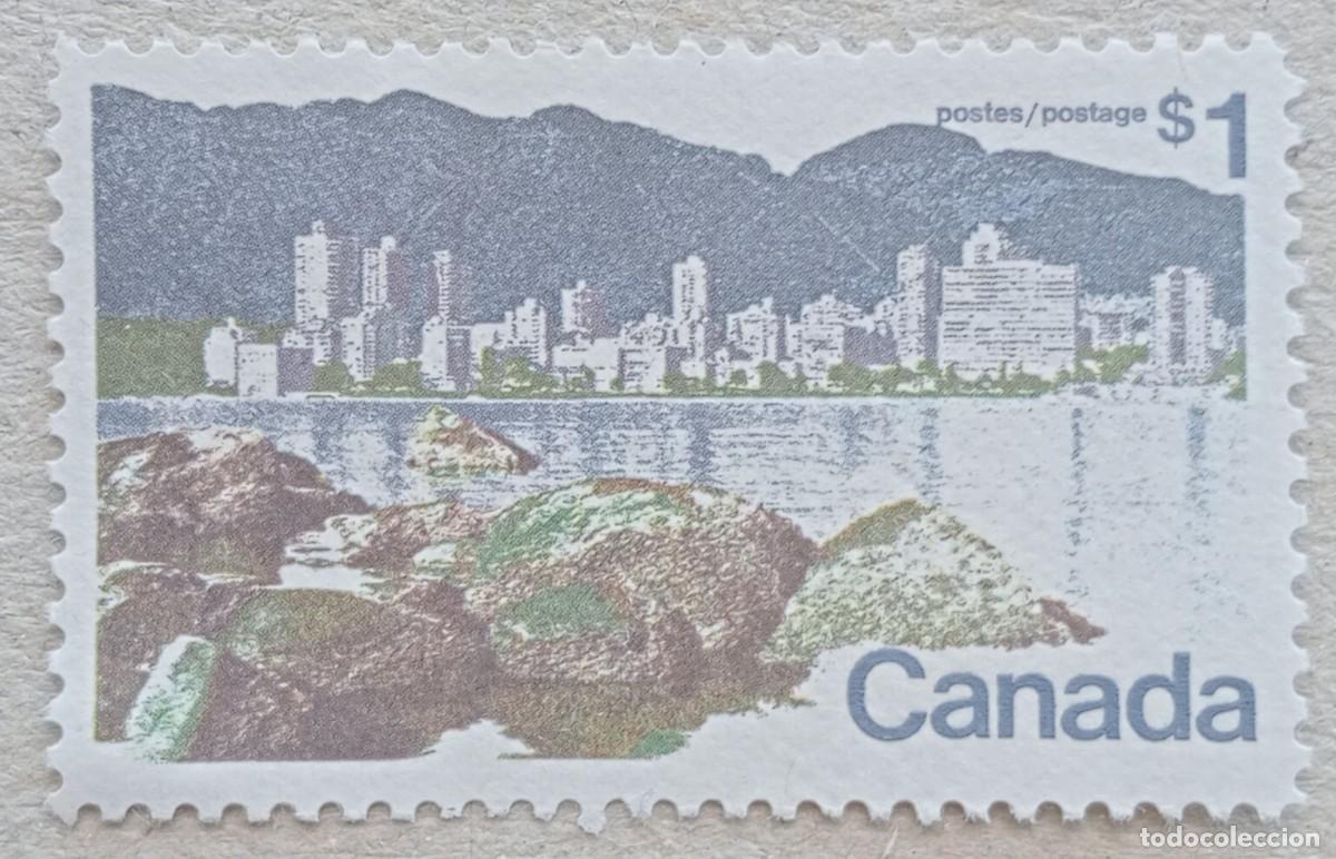 Sellos: CANAD&Aacute;. Ciudades de Canad&aacute;. Usado. - Foto 1