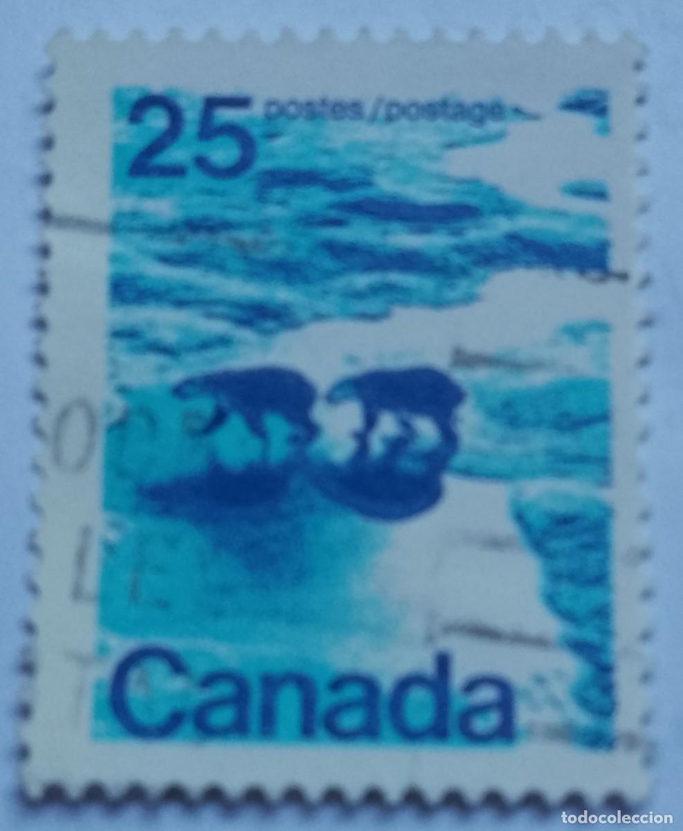 Sellos: CANADA - VALOR FACIAL 25 - Foto 1