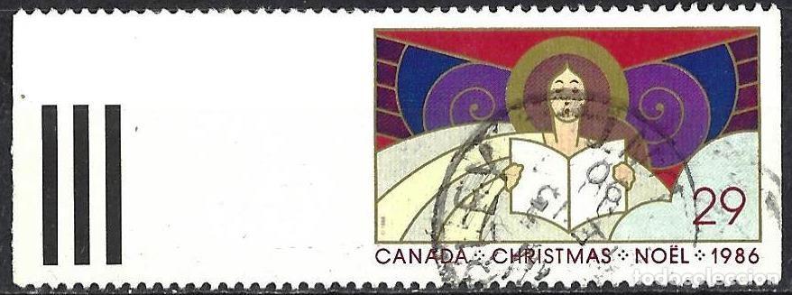 Sellos: Canada 1986 - Mi 1013A - YT 973 - Navidad - Foto 1