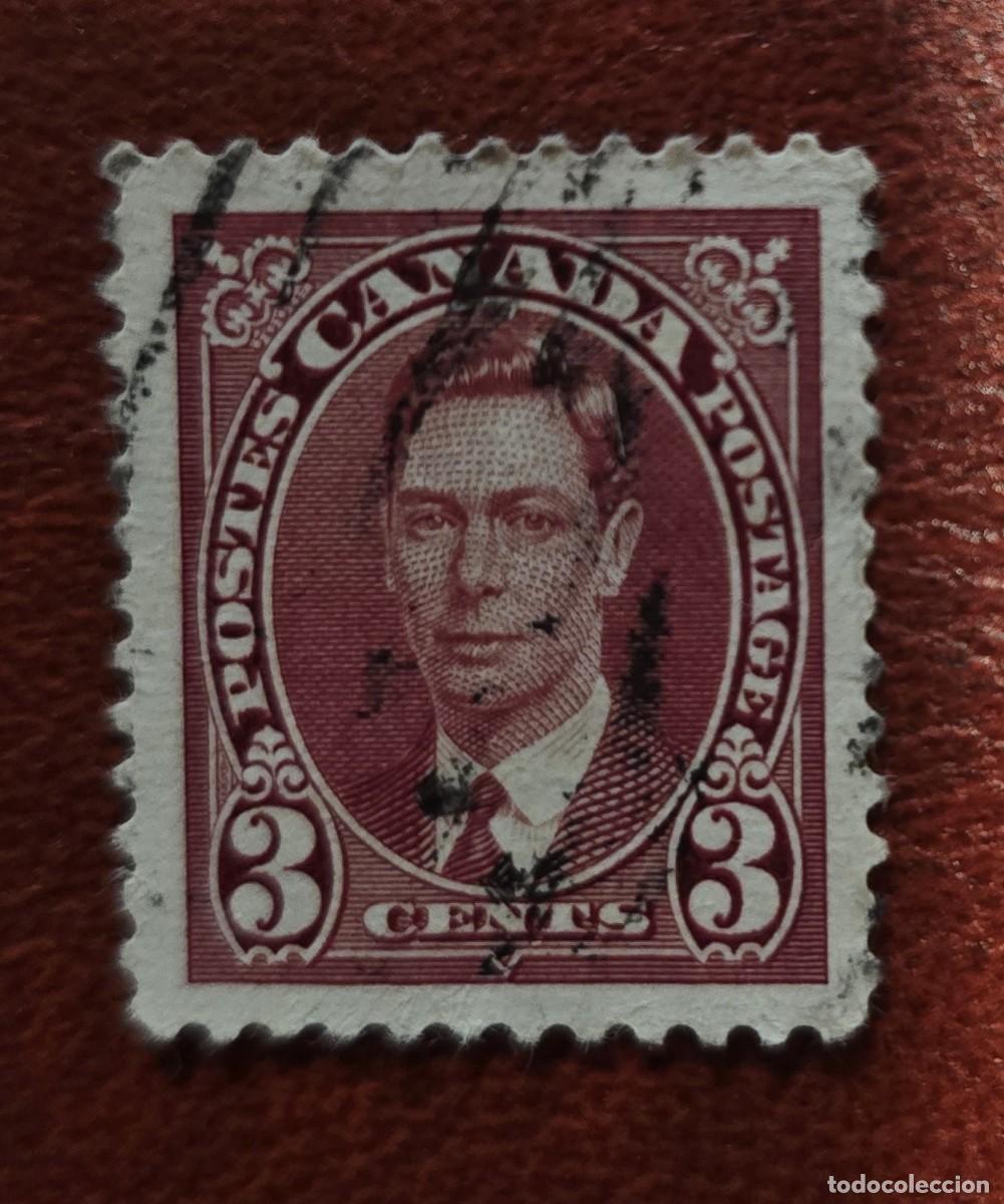 Sellos: SELLO USADO CANADA 1937 George VI - Foto 1