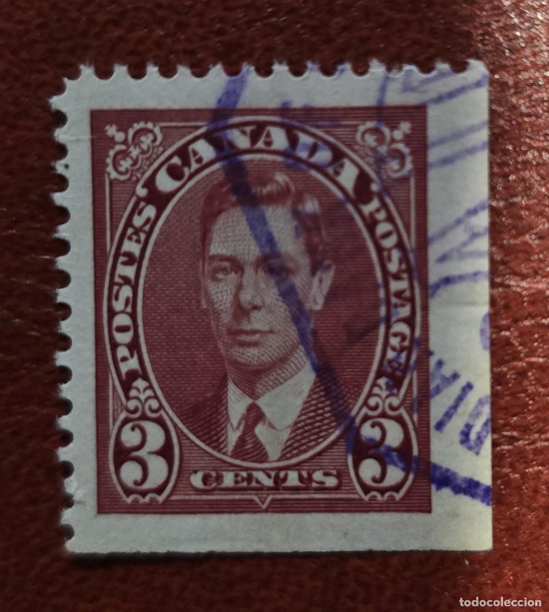 Sellos: SELLO USADO CANADA 1937 George VI - Foto 1