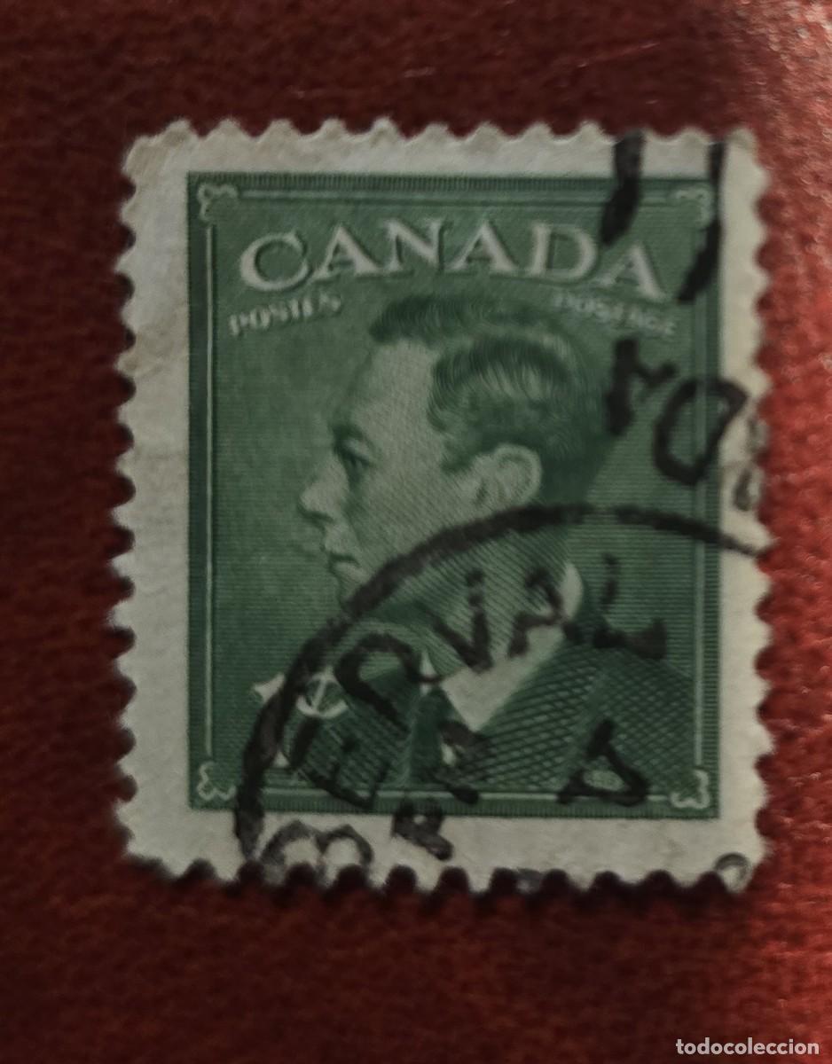 Sellos: SELLO USADO CANADA 1949 George VI - Foto 1