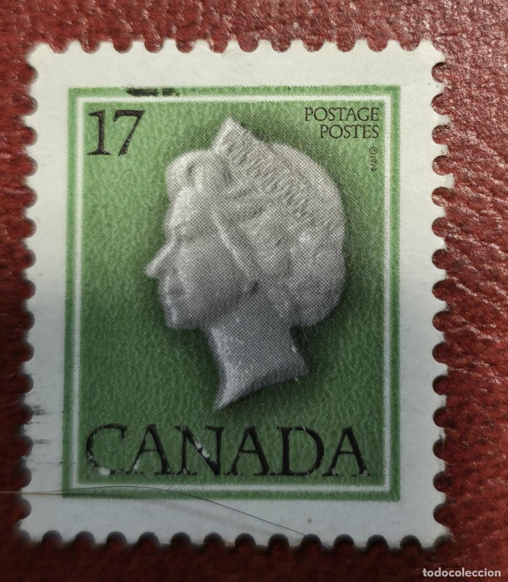Sellos: SELLO USADO CANADA 1979 ISABEL II - Foto 1