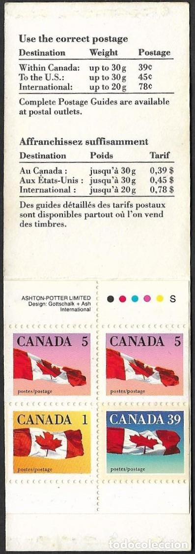 Sellos: SKV) CANADA, Wallet with 4 stamps, VF - Foto 1