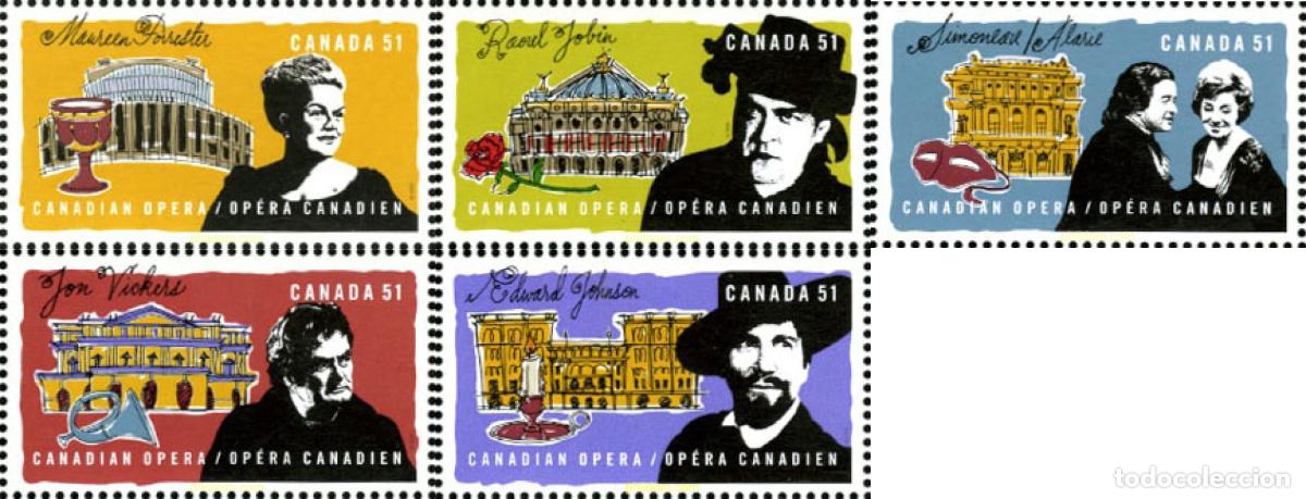 Sellos: 196093 MNH CANADA 2006 OPERA DE CANADA - Foto 1