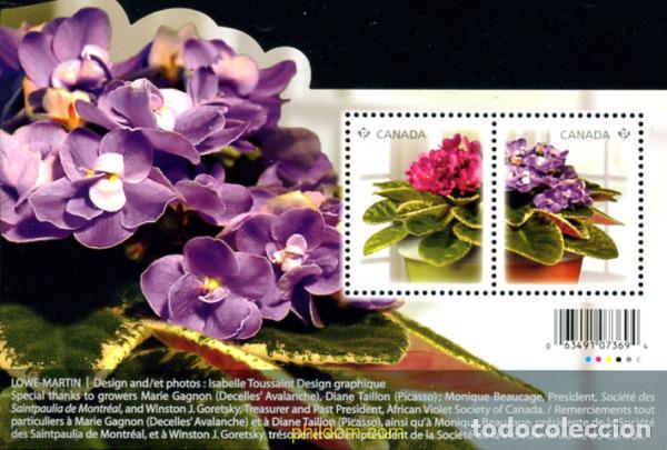 Sellos: 249822 MNH CANADA 2010 FLORES - Foto 1