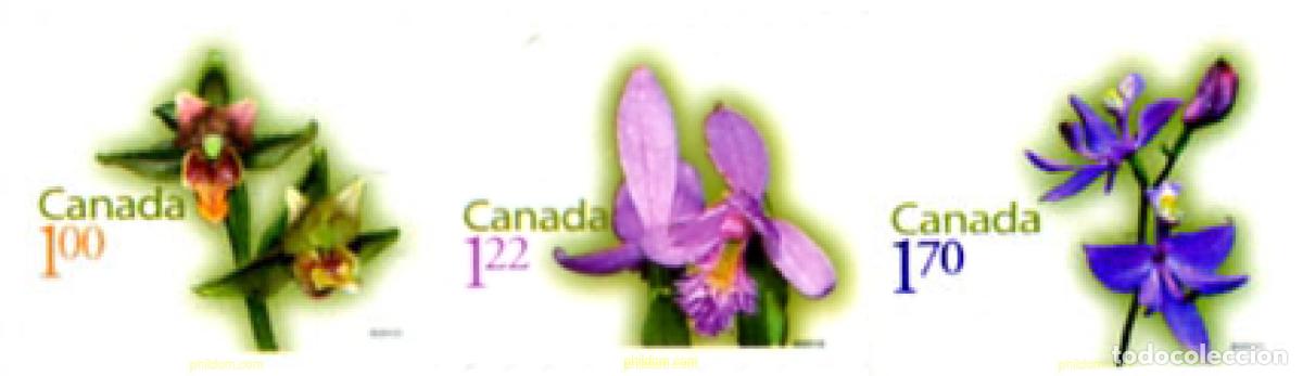 Sellos: 249824 MNH CANADA 2010 ORQUIDEAS - Foto 1