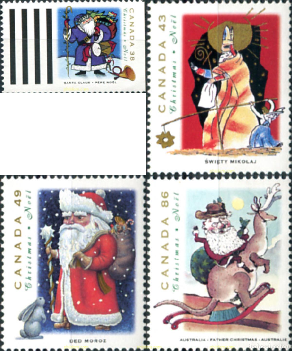 Sellos: 300340 MNH CANADA 1993 NAVIDAD - Foto 1