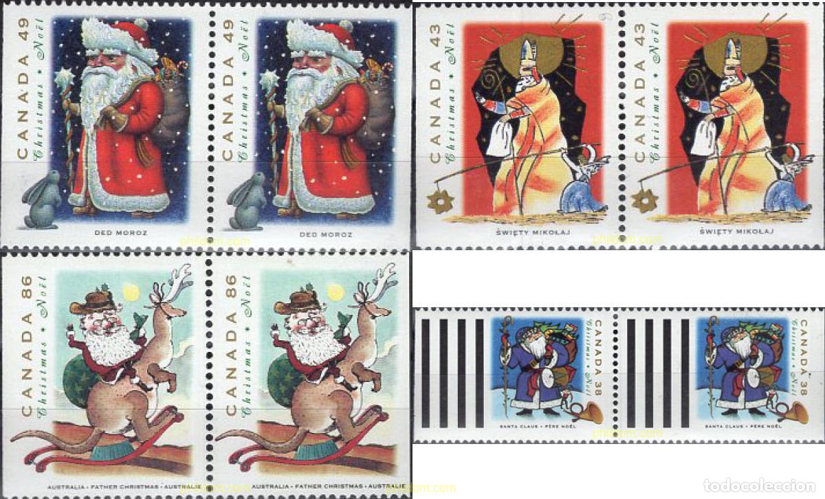 Sellos: 667736 MNH CANADA 1993 NAVIDAD - Foto 1