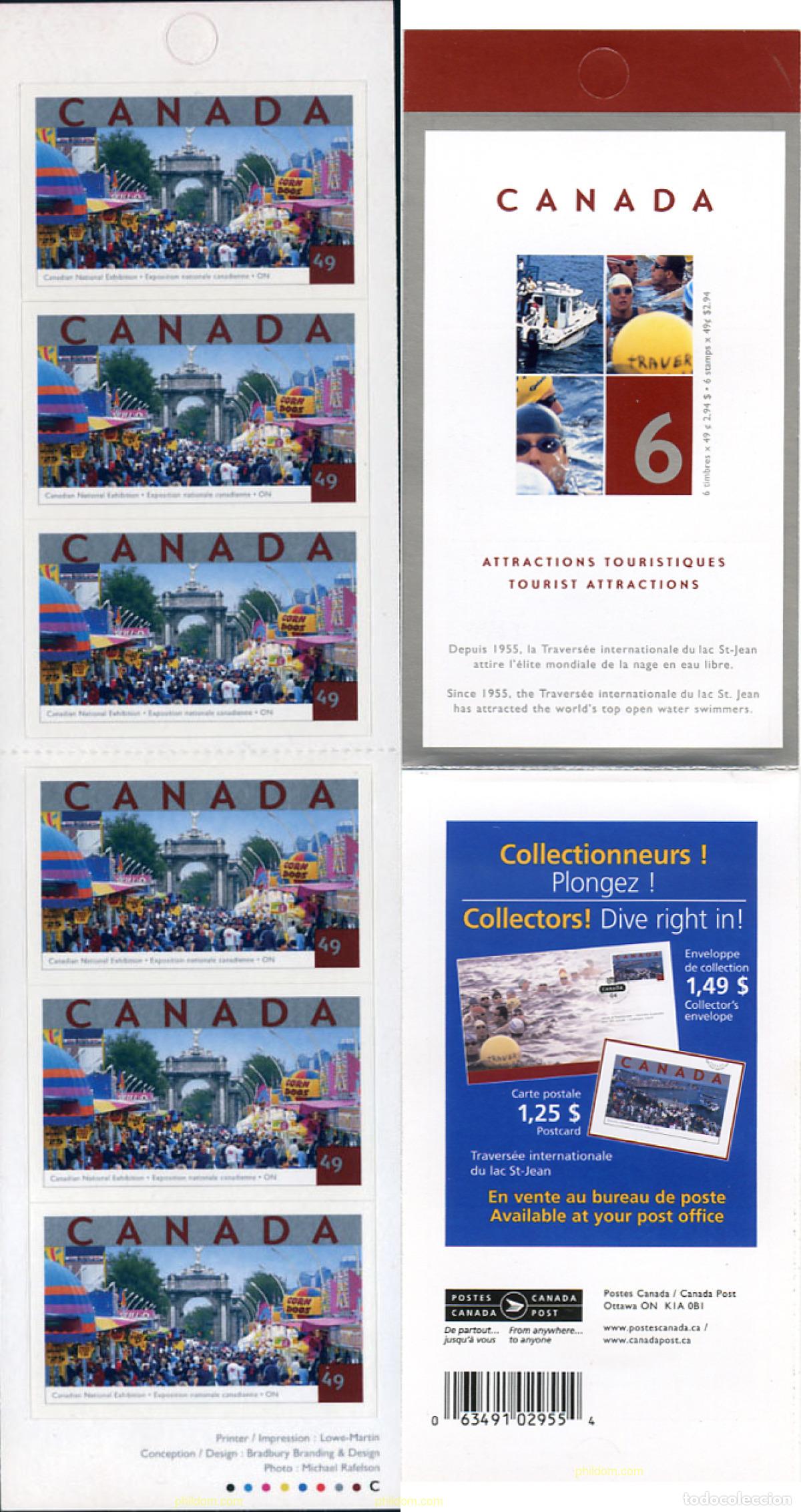 Sellos: 149353 MNH CANADA 2004 TURISMO - Foto 1