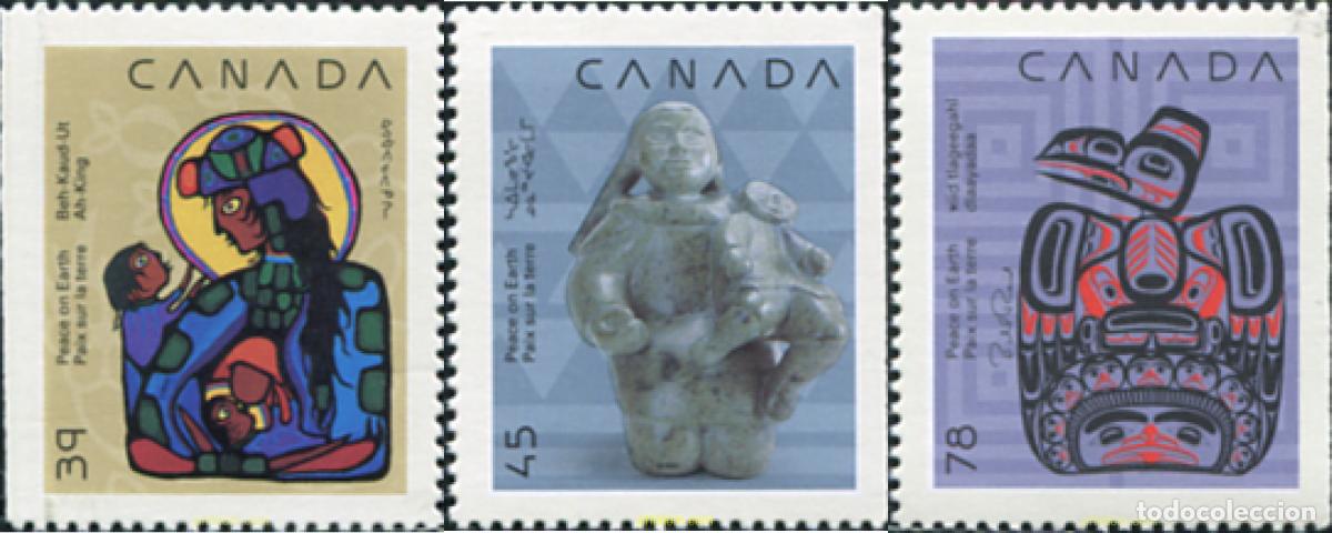 Sellos: 697549 MNH CANADA 1990 NAVIDAD - Foto 1