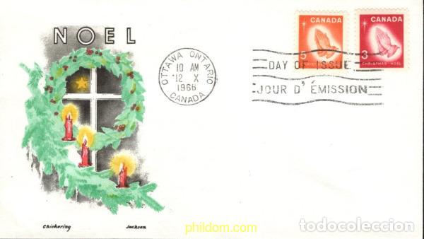 Sellos: 730641 MNH CANADA 1966 NAVIDAD - Foto 1