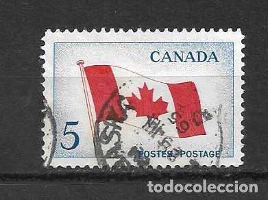 Sellos: Bandera de Canad&aacute;. sello a&ntilde;o 1965 - Foto 1
