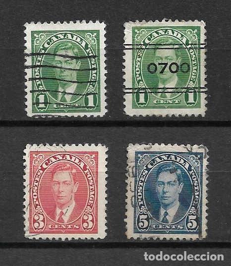 Sellos: George VI, rey. Canad&aacute;, sellos a&ntilde;o21937 - Foto 1
