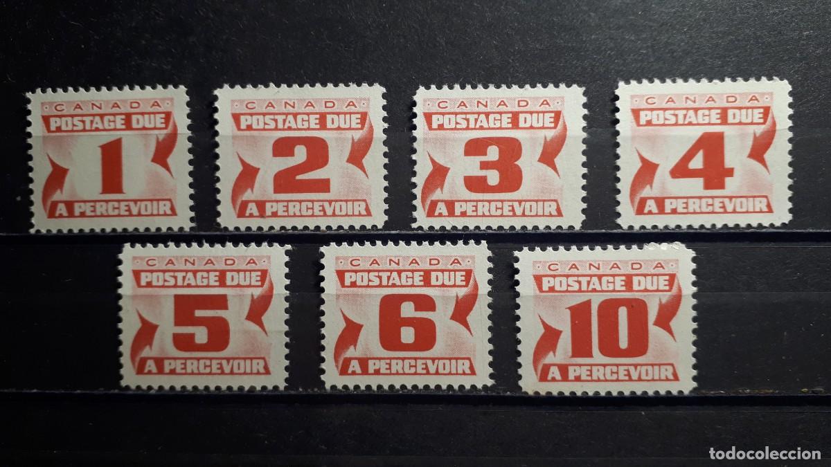 Sellos: CANAD&Aacute;. A&Ntilde;O 1967. **. YVERT TASAS 21/7 - Foto 1