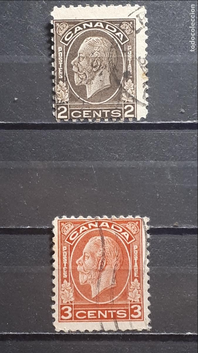 Sellos: CANAD&Aacute;. A&Ntilde;O 1932. &deg;. YVERT 162/3 - Foto 1