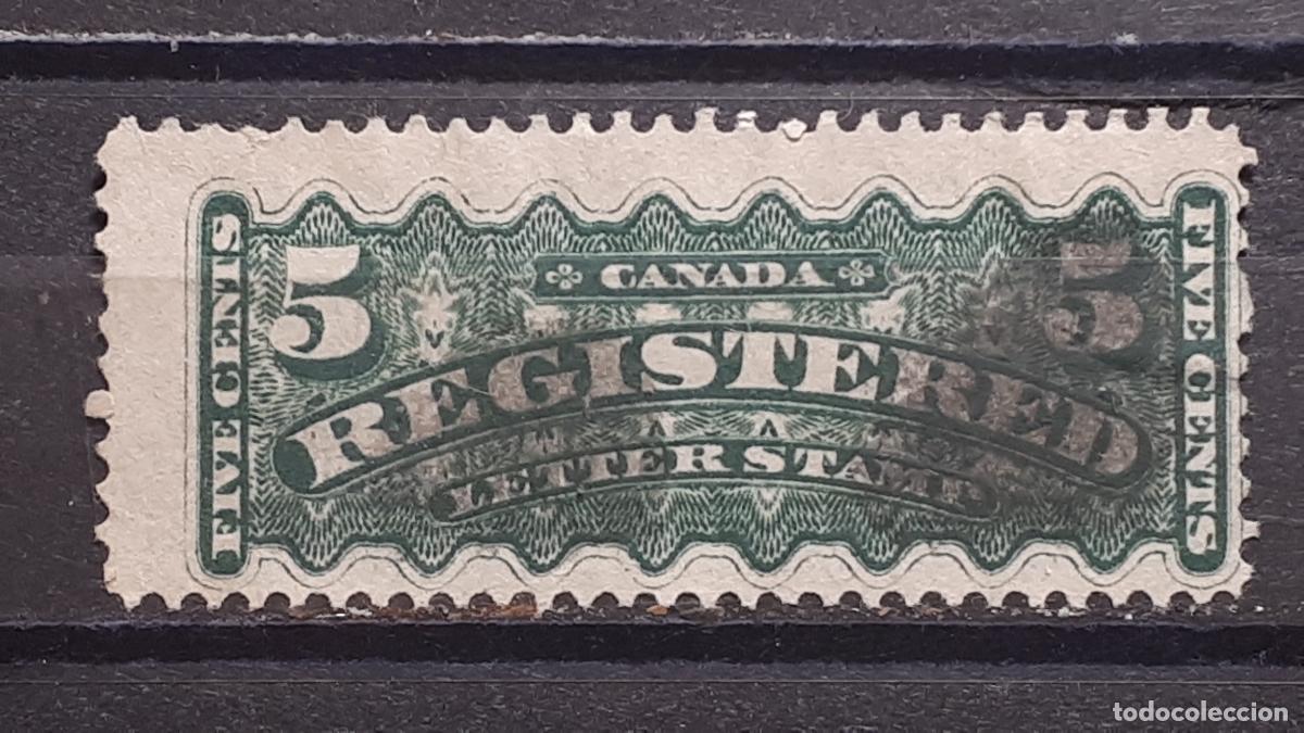 Sellos: CANAD&Aacute;. A&Ntilde;O 1875. &deg;. YVERT letra de cargo 2 - Foto 1