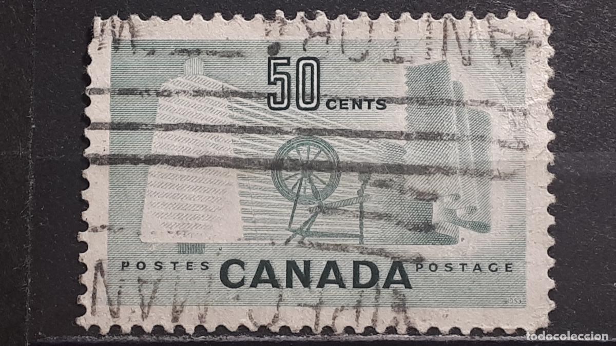 Sellos: CANAD&Aacute;. A&Ntilde;O 1953. &deg;. YVERT 266 - Foto 1