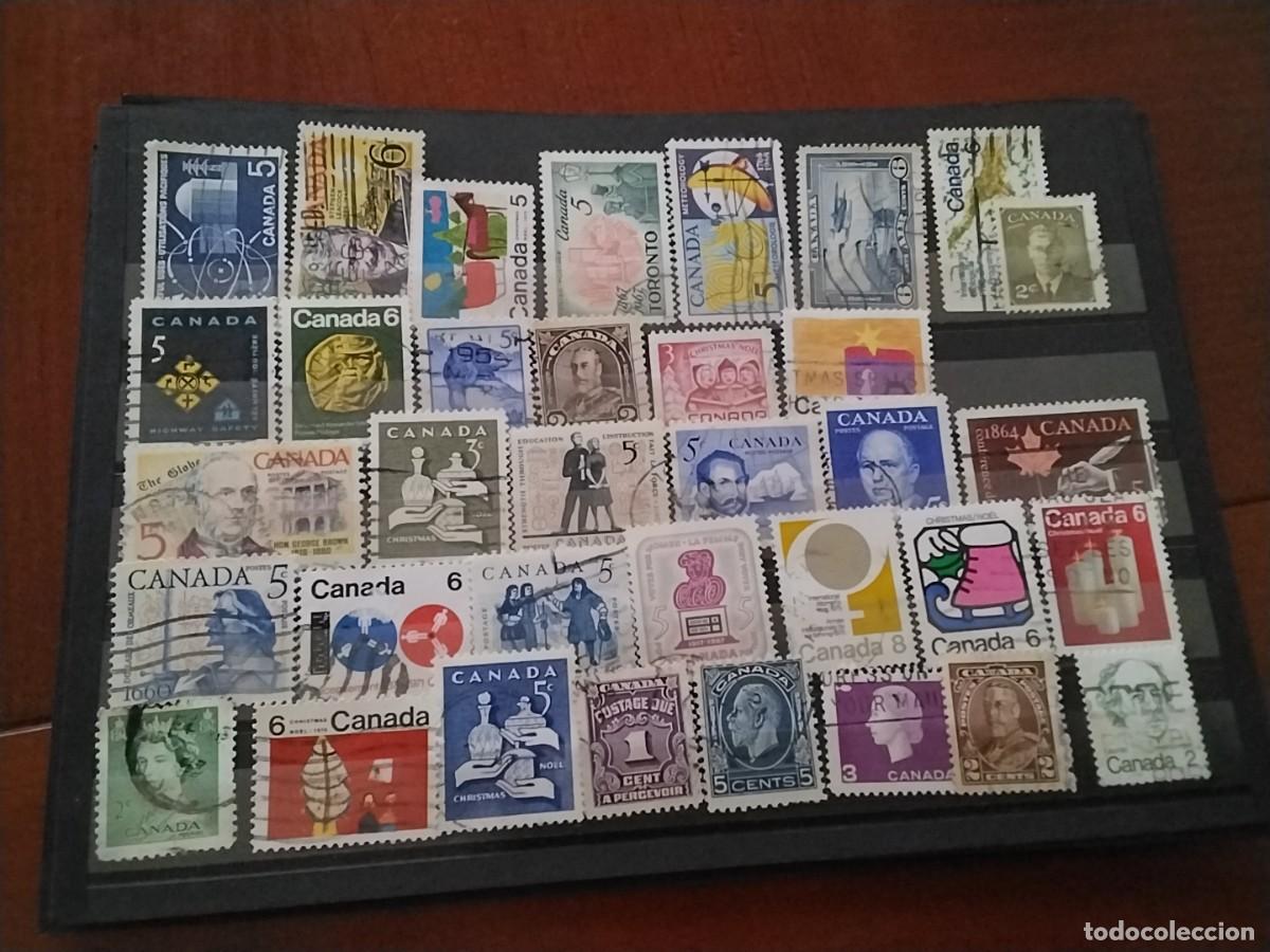 Sellos: Lote sellos Canad&aacute; usados - Foto 1