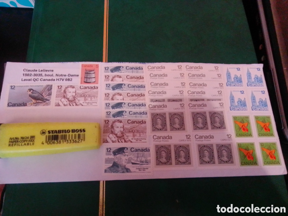 Sellos: Sobre franqueado Canada - Foto 1