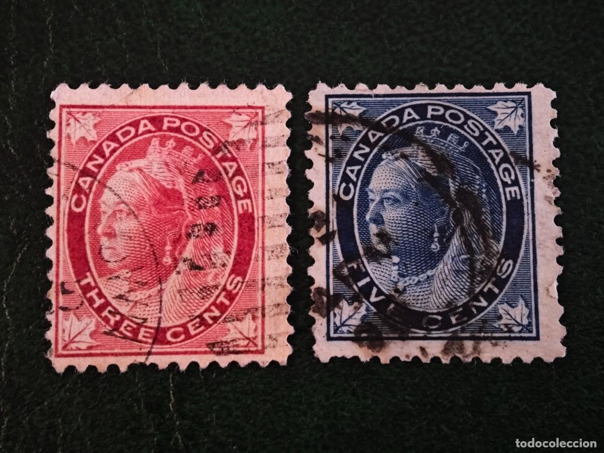 Sellos: 1897-1898 Canad&aacute; Am&eacute;rica del Norte - Foto 1
