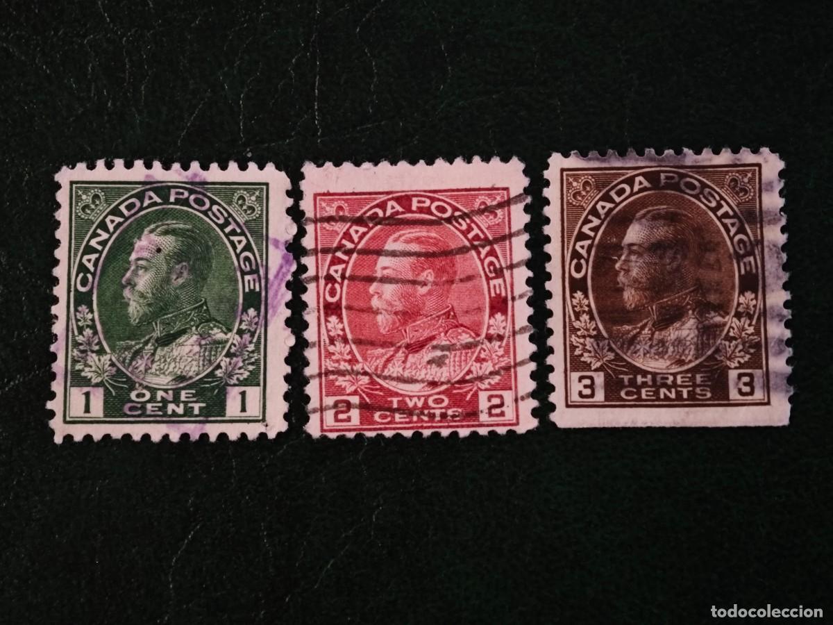 Sellos: 1911-1918 Canad&aacute; Am&eacute;rica del Norte - Foto 1