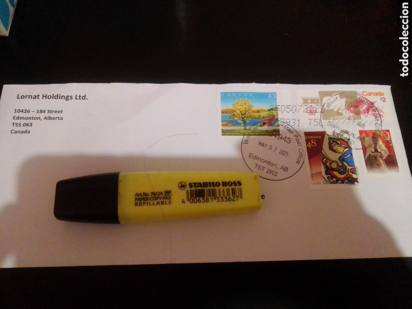 Sellos: Sobre franqueado Canada - Foto 1