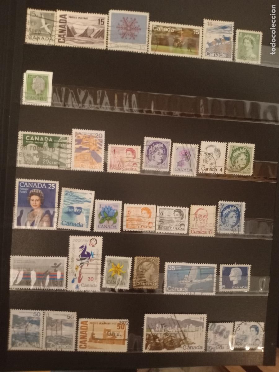 Sellos: Canada: 33 sellos usados - Foto 1