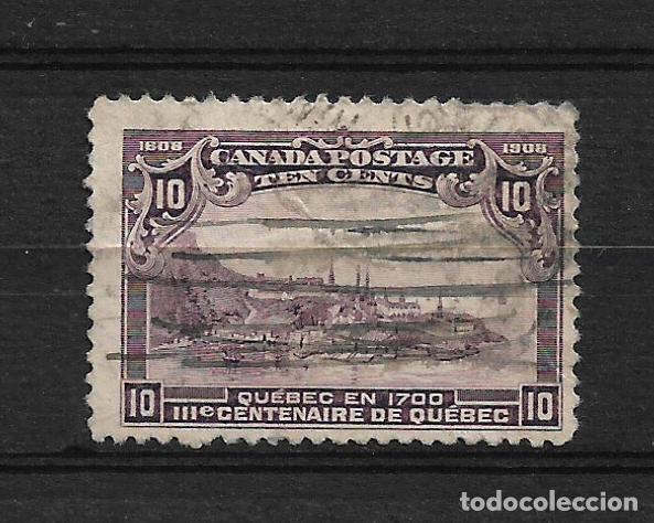 Sellos: Canad&aacute; 1908 Scott 101 usado - 18/26 - Foto 1