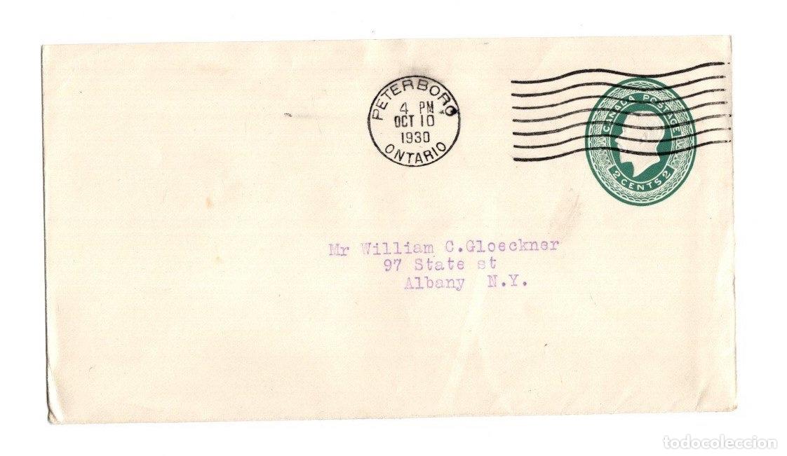 Sellos: SOBRE ENVELOPE Canada POSTAGE 2 CENTS 1930 - Foto 1