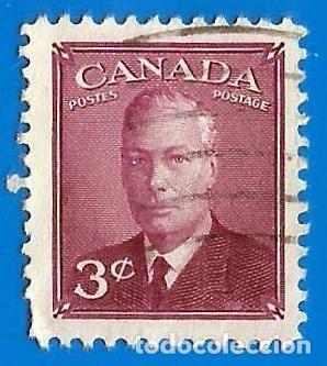 Sellos: Canada. 1949. Scott # 286. Rey Jorge VI - Foto 1