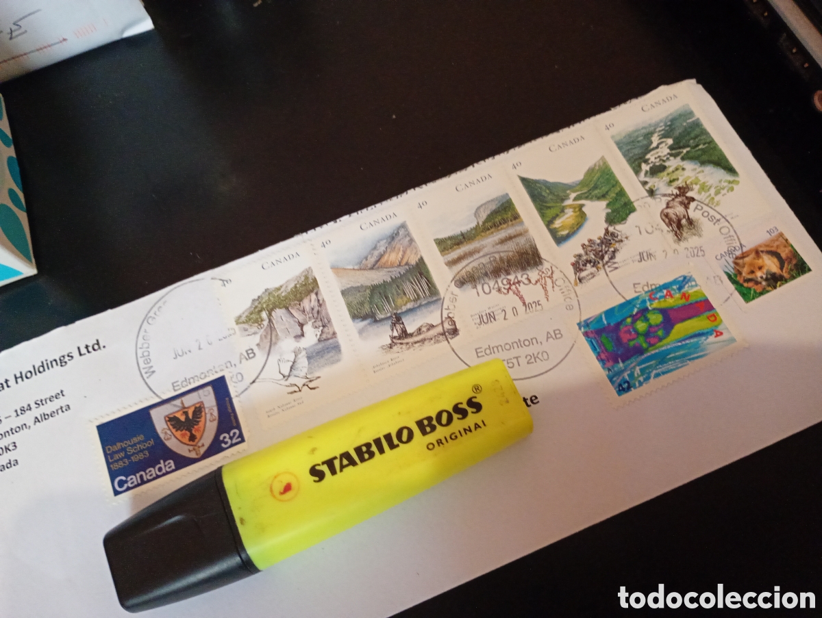 Sellos: Sobre franqueado Canada - Foto 1