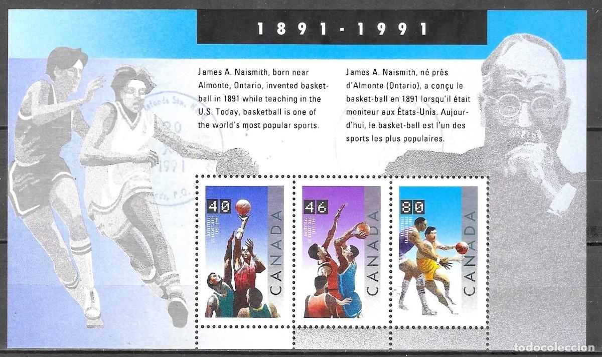 Sellos: HB USADA DE CANADA 1991, YT 8 - Foto 1