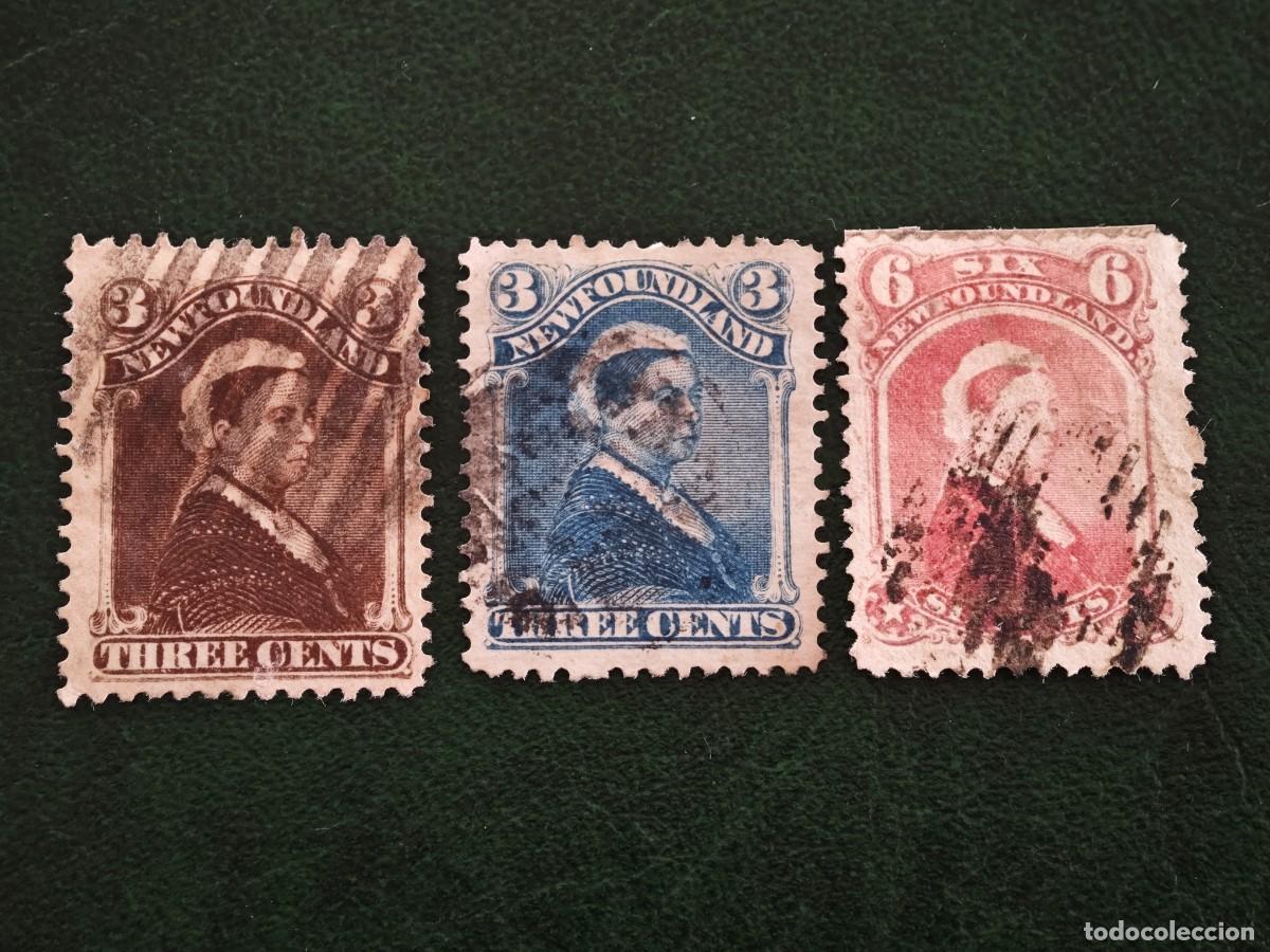 Sellos: Sellos de Canad&aacute; Newfoundland - Foto 1