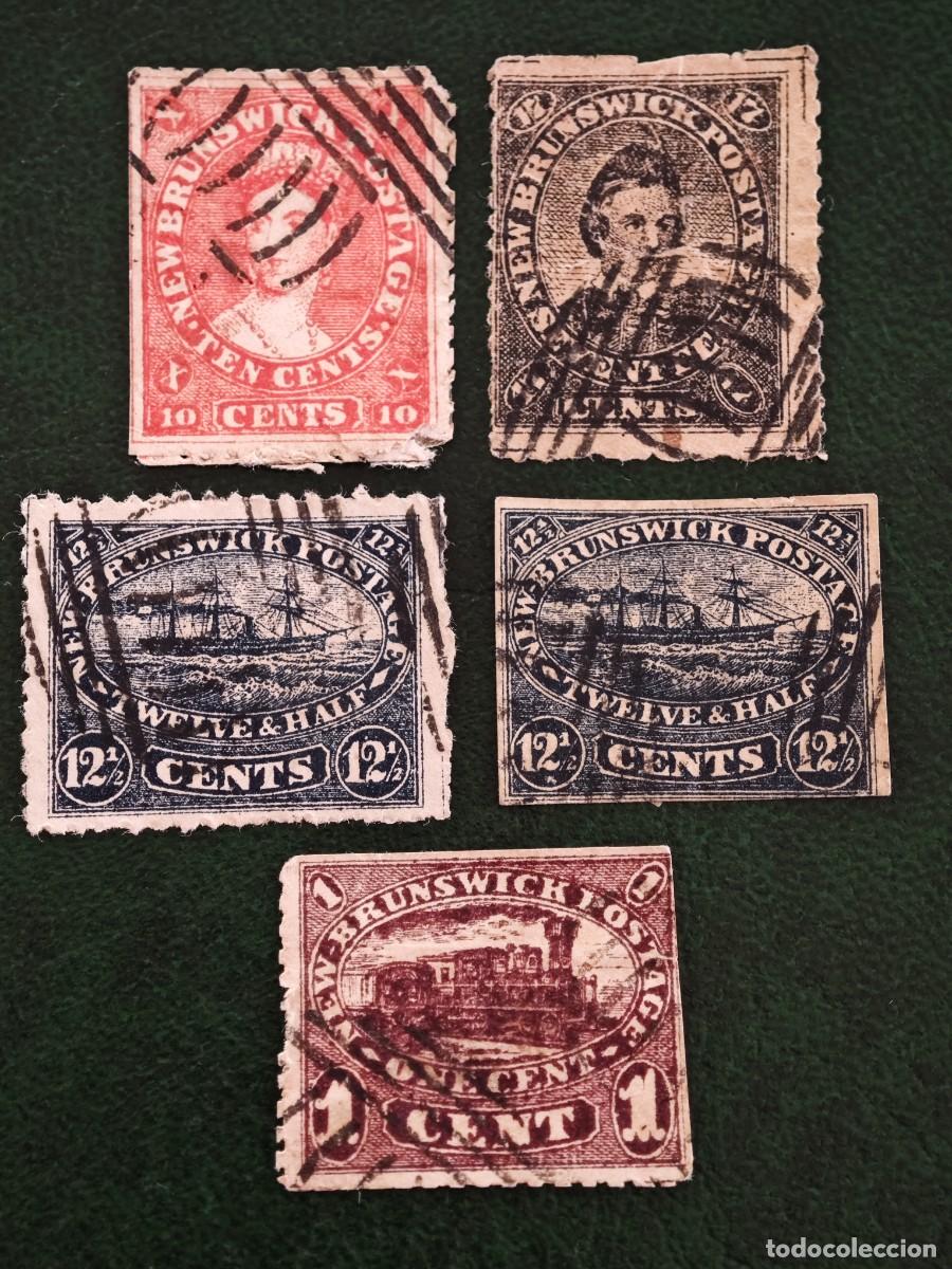 Sellos: 1860-1863 Canad&aacute; New Brunswick - Foto 1
