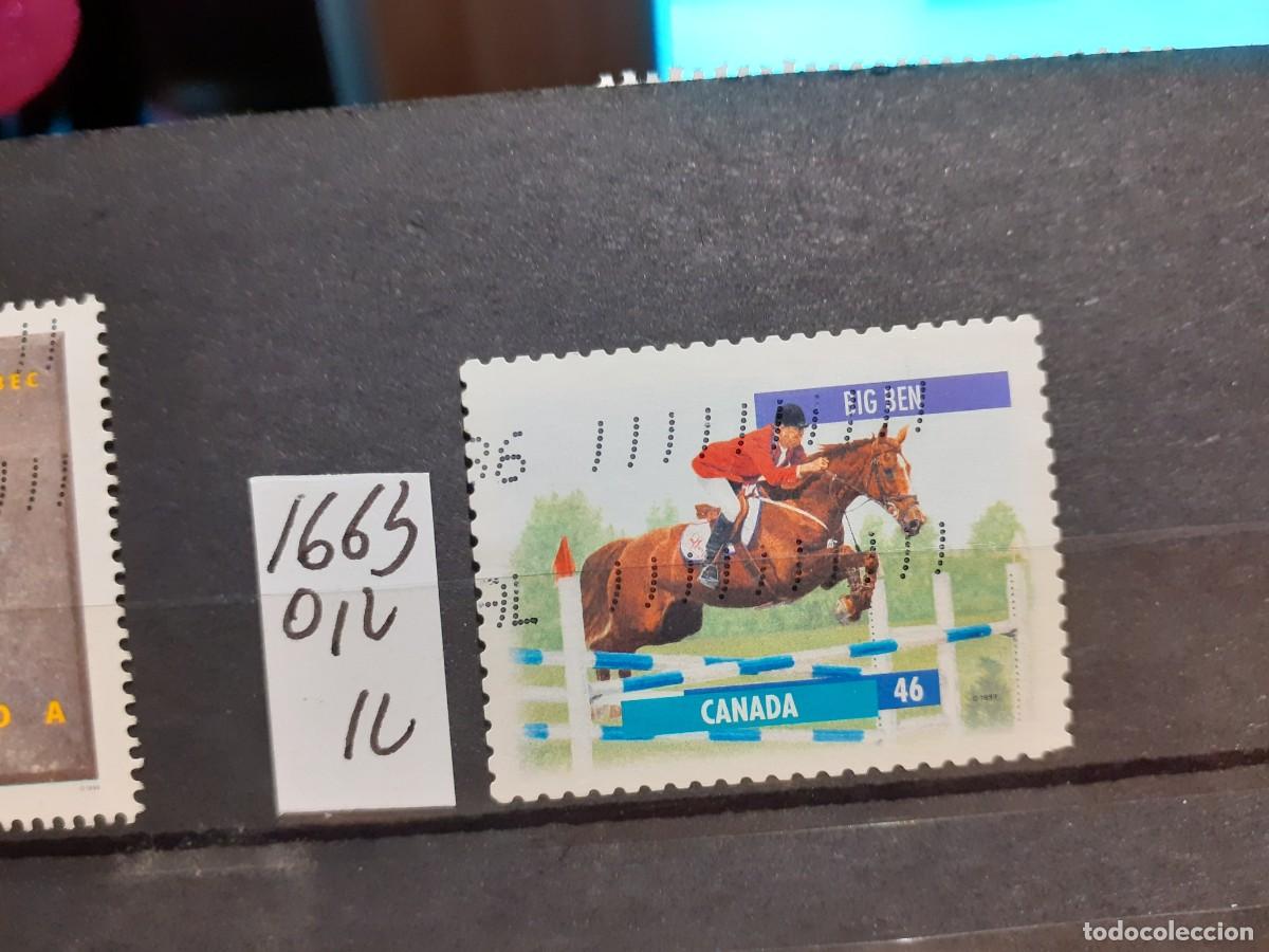 Sellos: SELLOS DE CANADA. USADO. YVERT N&ordm; 1663 - Foto 1