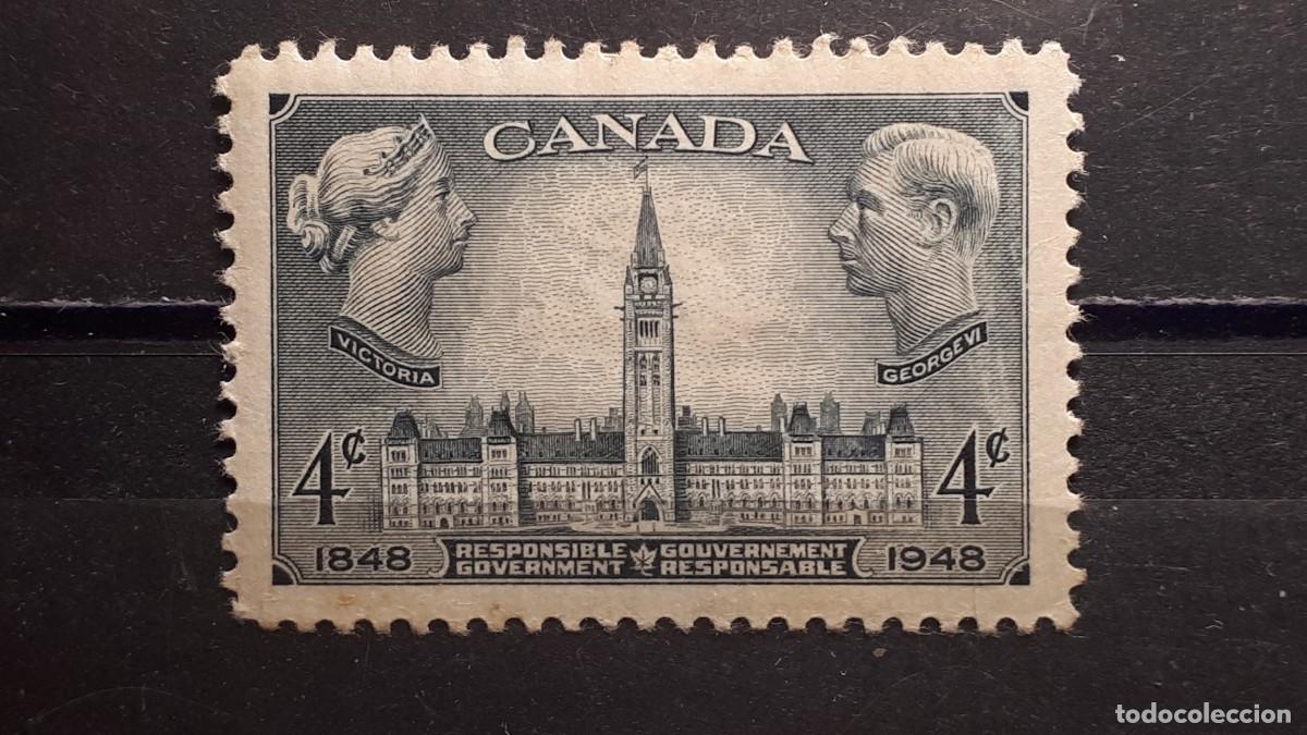 Sellos: CANAD&Aacute;. A&Ntilde;0 1948. *. Yvert 228 - Foto 1
